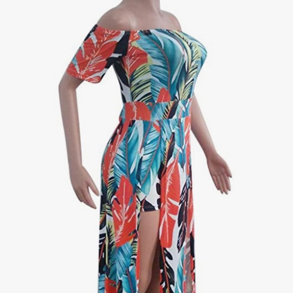 Women’s Maxi 2 piece Dress/Romper NWOT